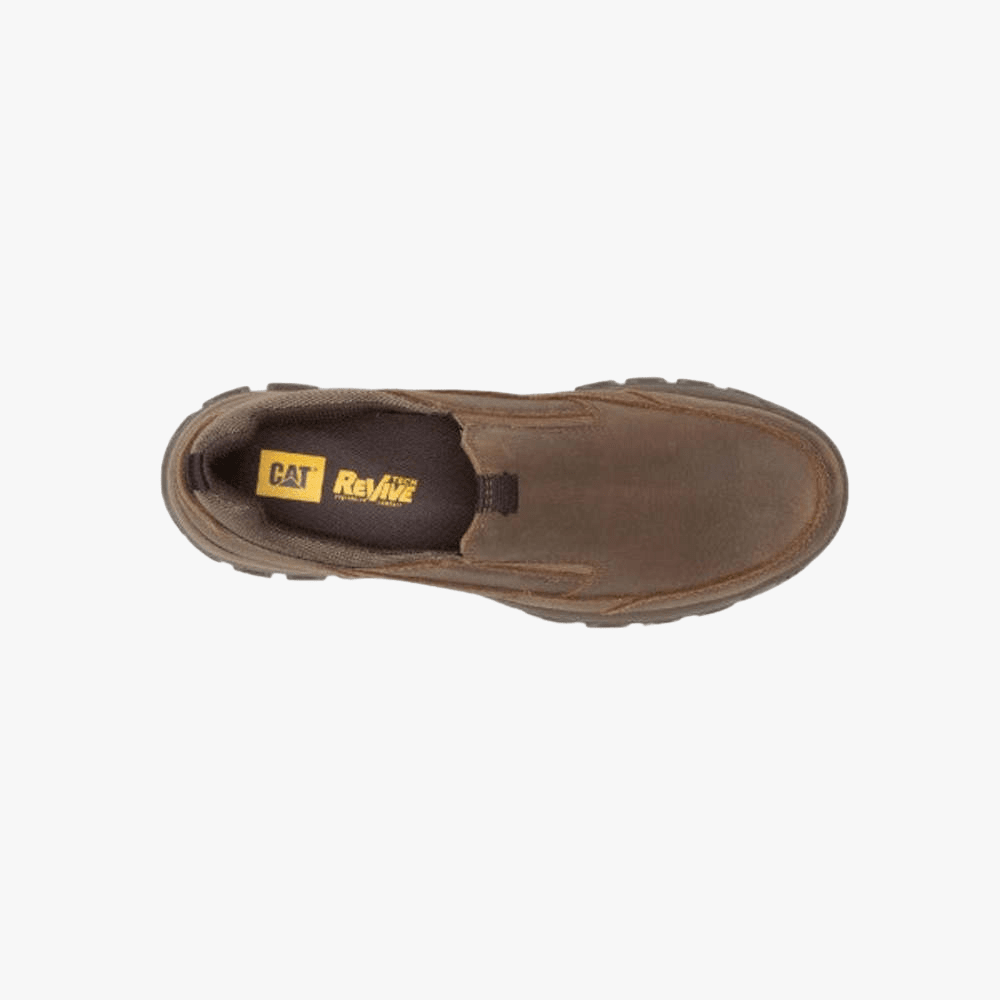 Caterpillar Mens Threshold Slip On Shoe Wild Mushroom | Caterpillar