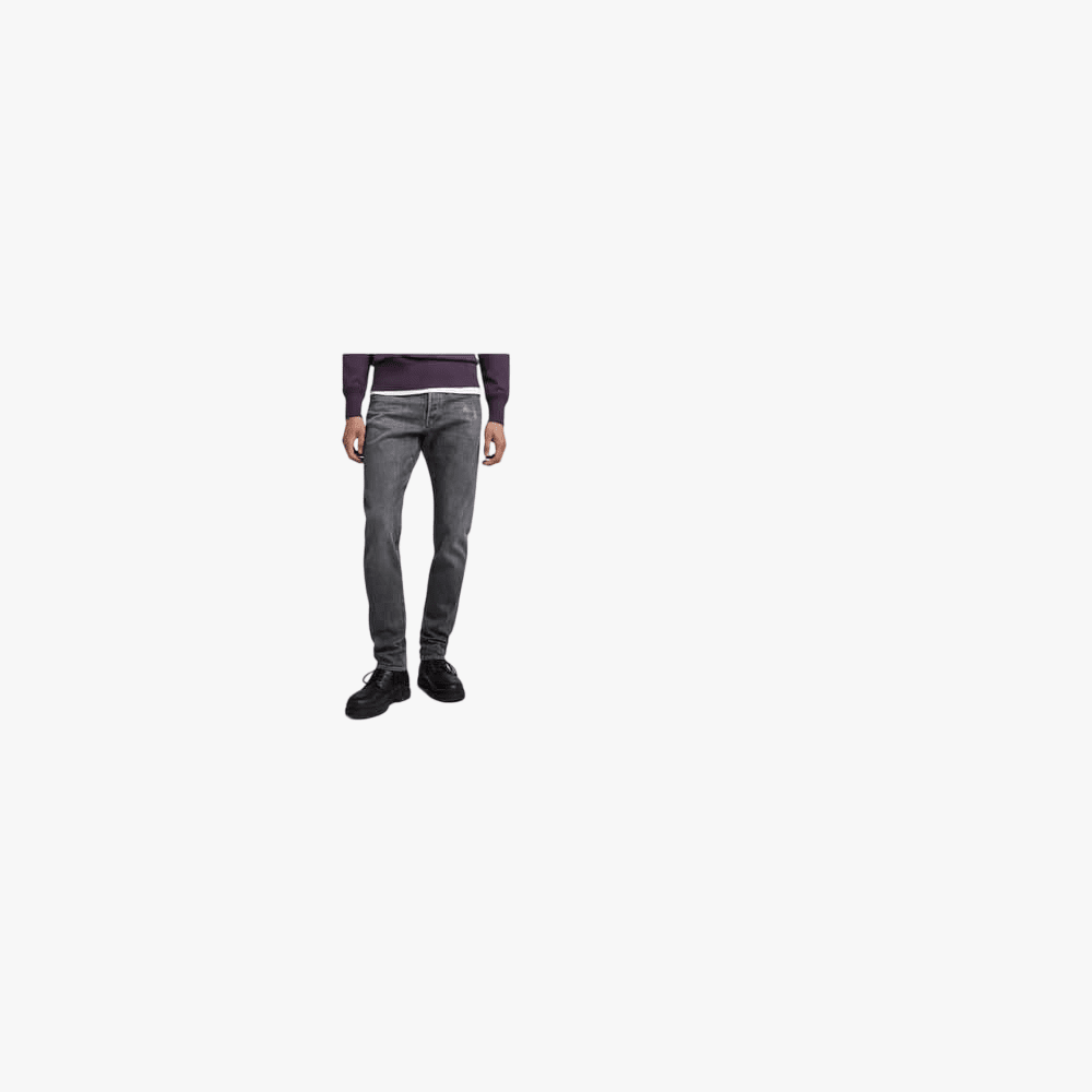 G Star Mens 3301 Elto Slim Jean Black Distressed | G Star
