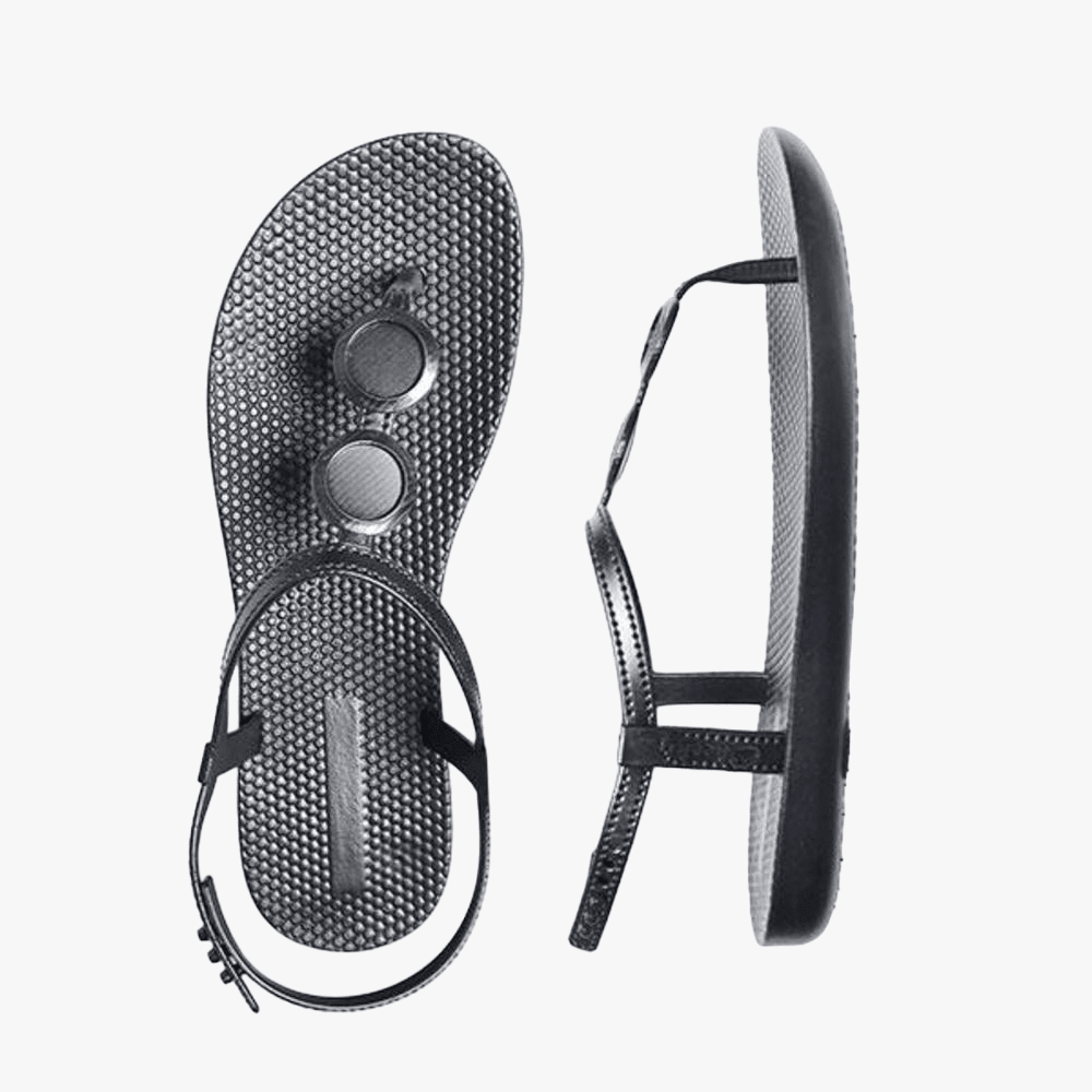 Cheeky Womens Dee Sandal Dark Grey | Cheeky