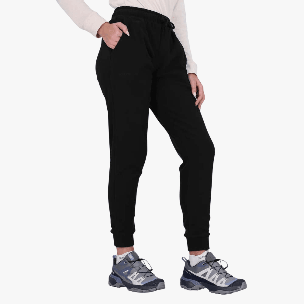 Salomon Womens Chill Polar Fleece Pants Black | Salomon