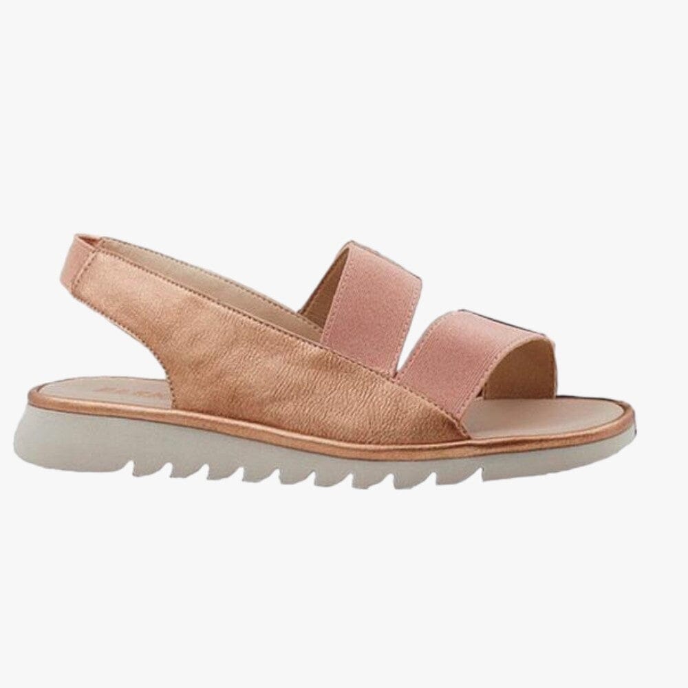 Hush Puppies Womens Candra Strap Sandal Rose Gold | Hush Puppies