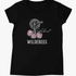 Wildebees Womens Protea Windmill Tee Black | Wildebees