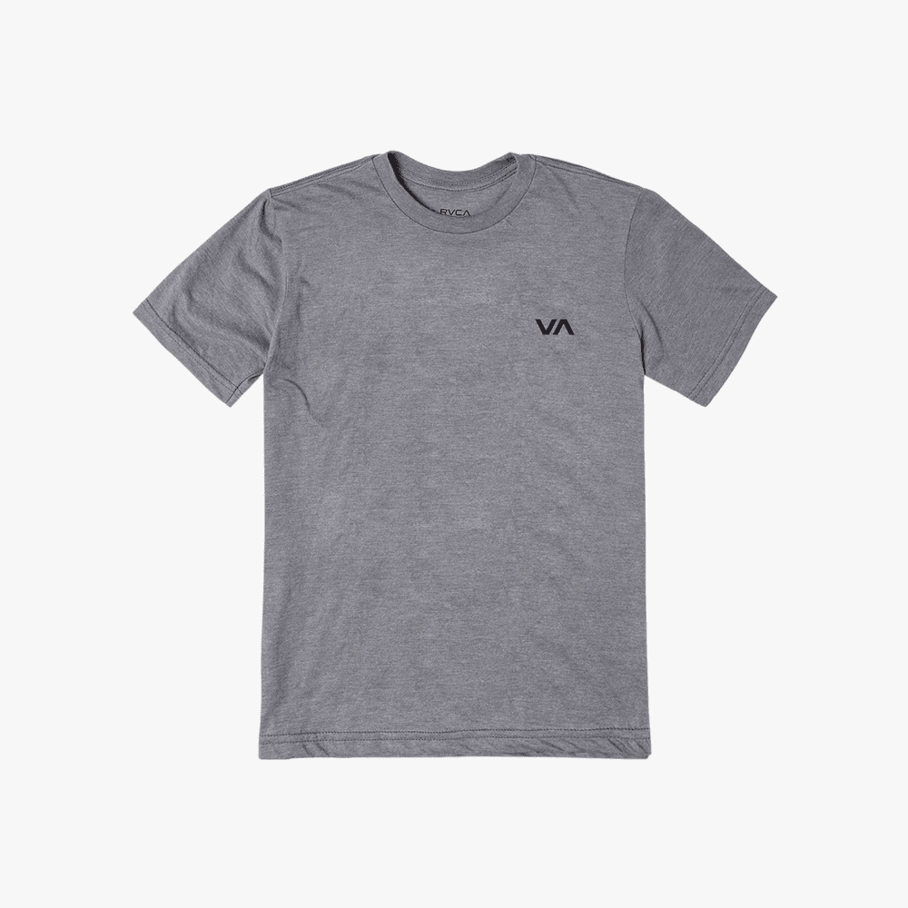Rvca Mens Va Essential Short Sleeve Tee Grey Mocktwist | Rvca