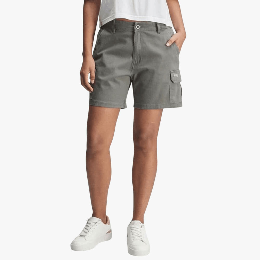 Jeep Womens 14Cm Mountain Shorts Olive | Jeep