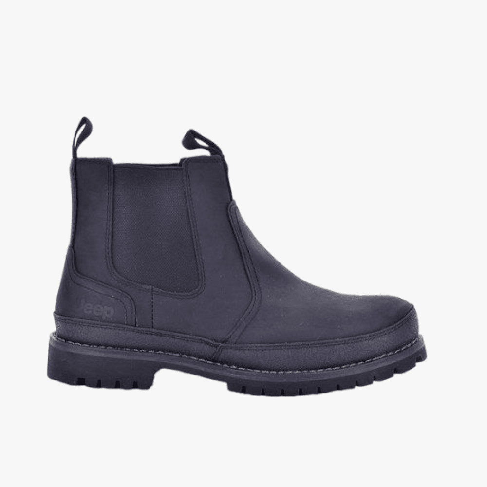 Jeep Tab Chelsea Boot Black Jeep