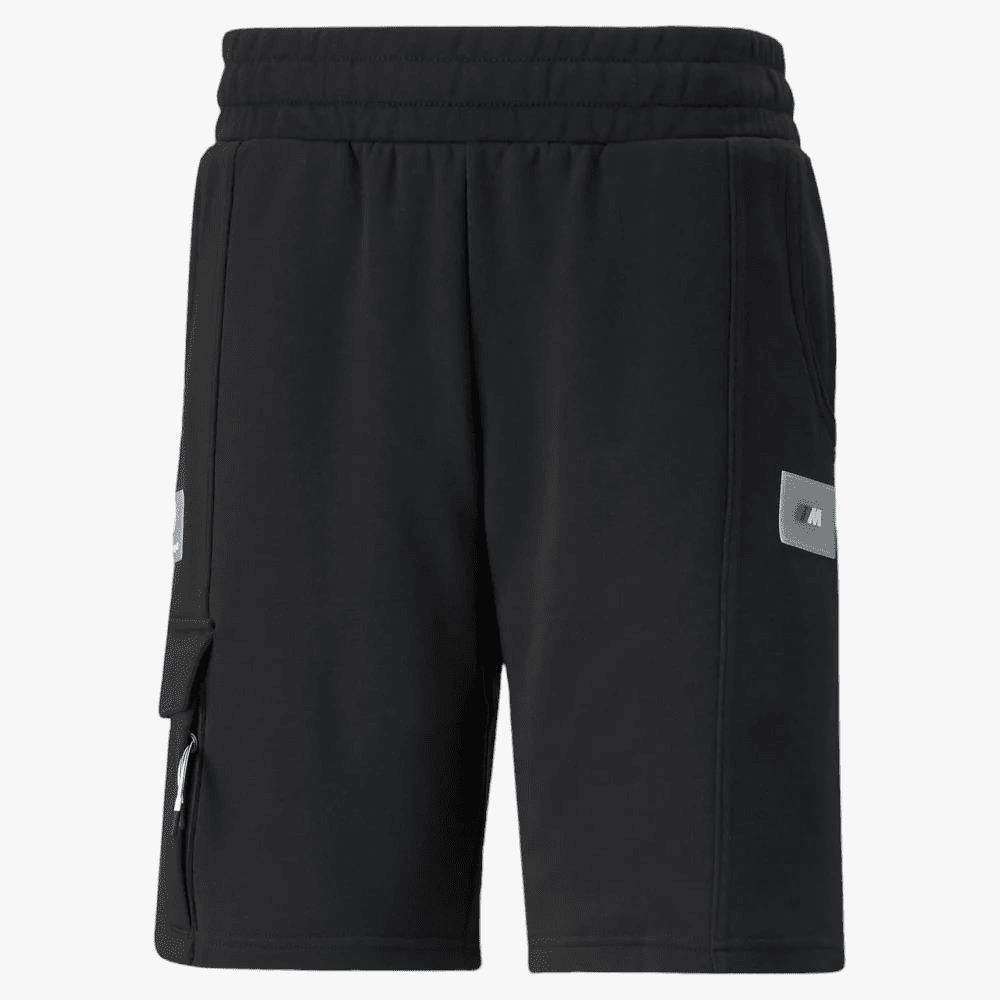 Puma Mens Bmw Mms Statement Sweat Shorts Black | Puma