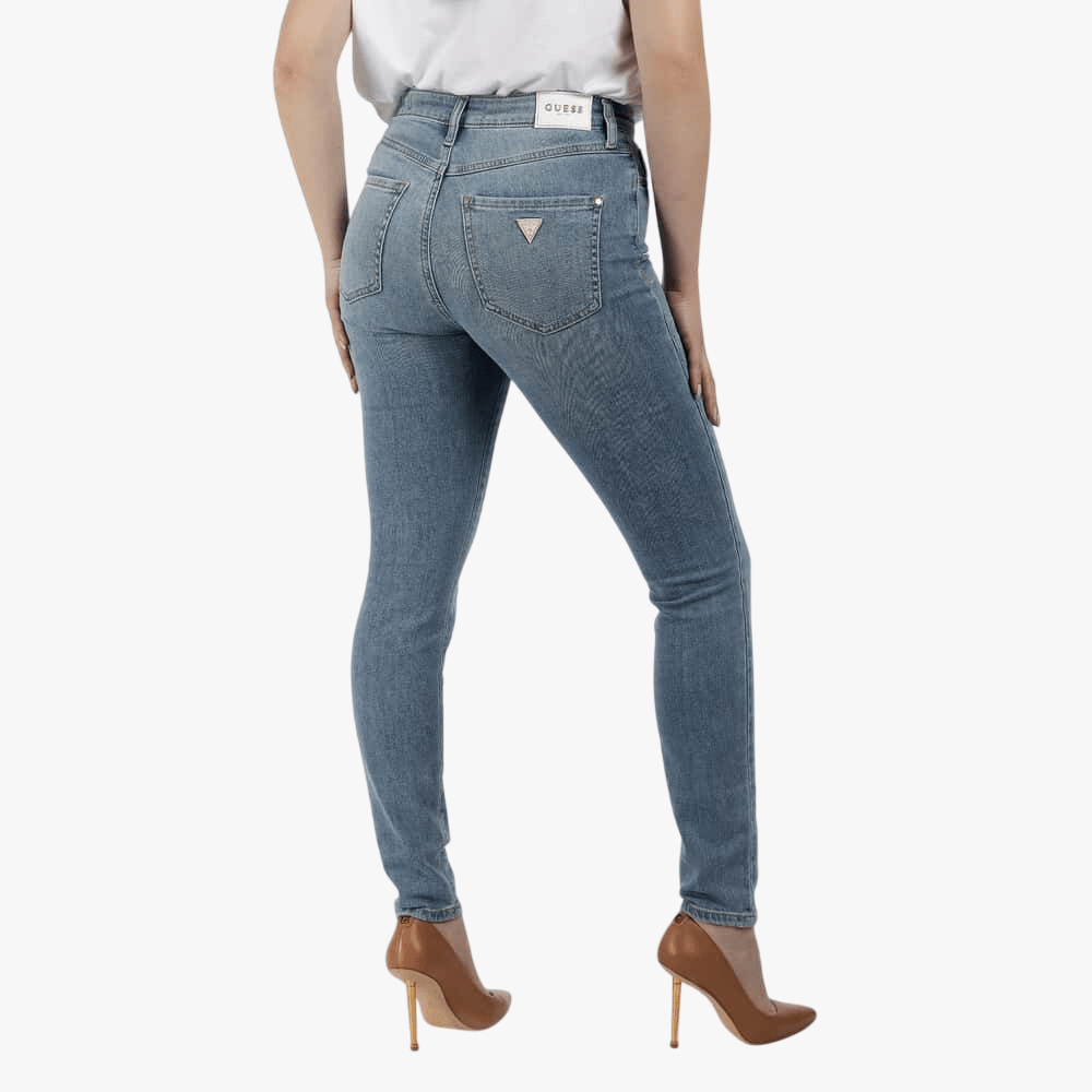 Guess Womens Cb4lana High Rise Skinny Jean Light Wash | Guess