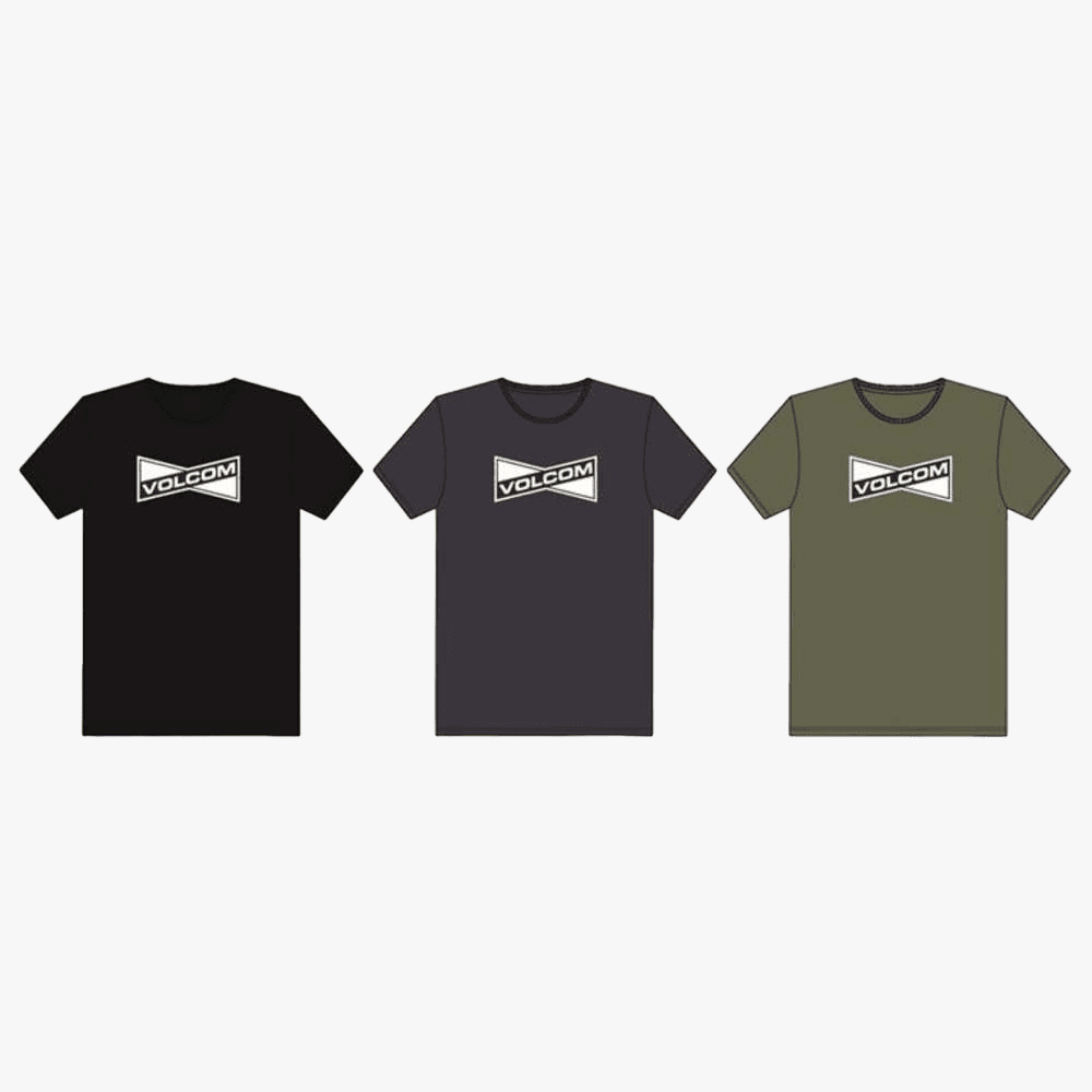 Volcom Mens Vee Bow Short Sleeve Tee Deep Cobalt | Volcom