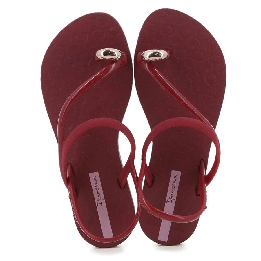 Ipanema Womens Glam Ring Sandal Burgandy | Ipanema