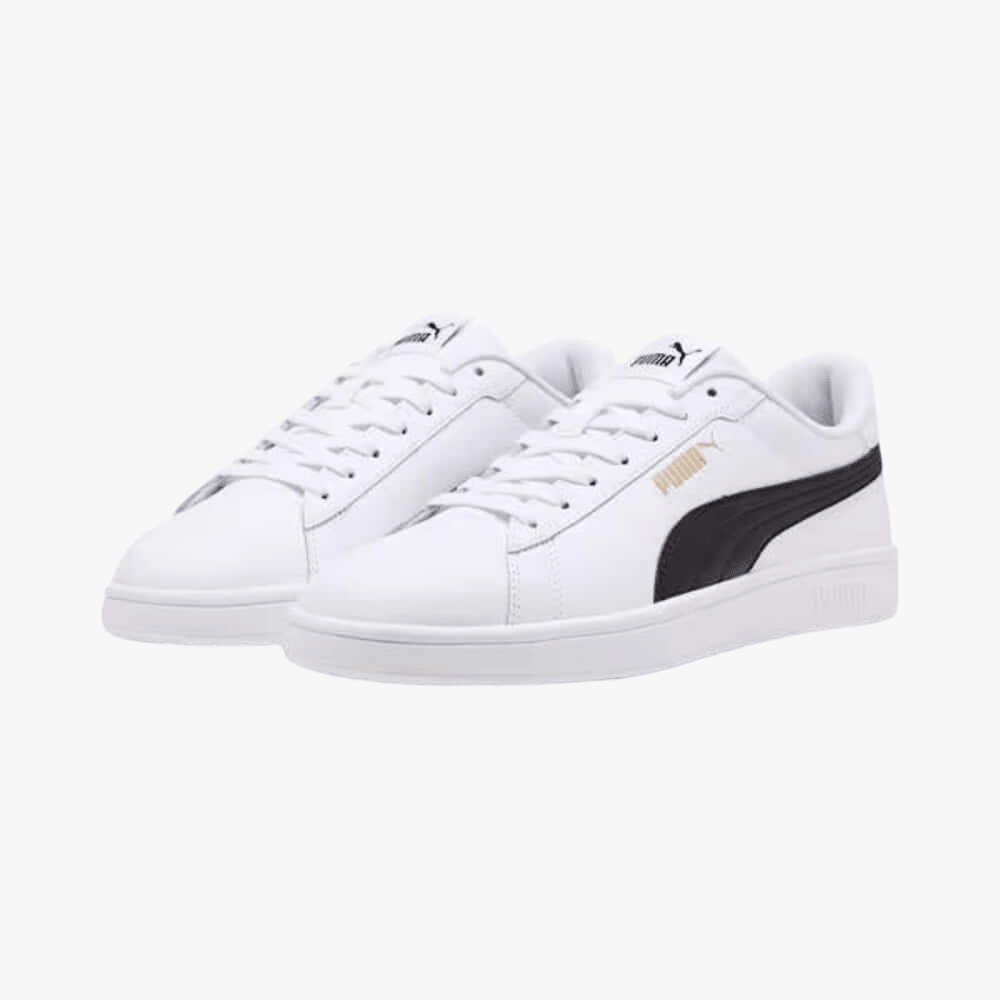 Puma Smash 3.0 Court Shoe White Black | Puma