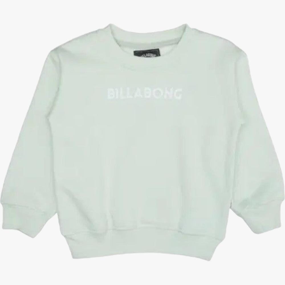 Billabong Boys Dancer Crew Pull Over Sweater Soft Sage Billabong
