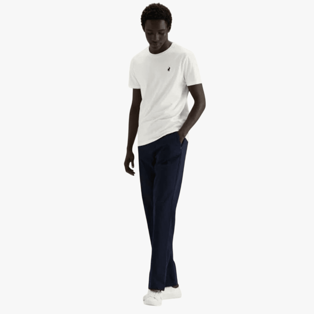 Polo Mens Alexander Cotton Stretch Straight Leg Chino Pant Navy | Polo