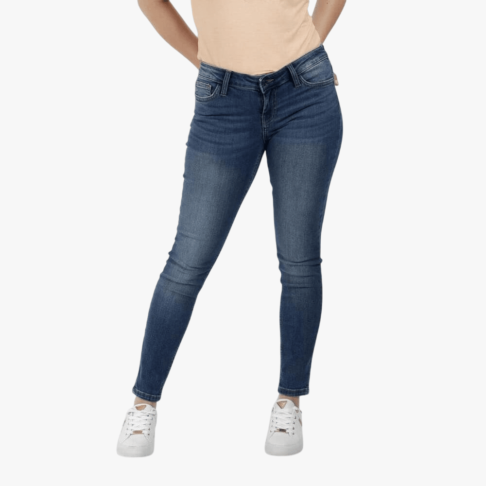 Guess Womens Low Rise Power Skinny Jean Medium Wash | Guess