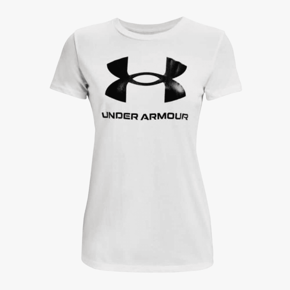 Under Armour Womens Live Sportstyle Graphic Short Sleeve Tee 102 White | Under Armour