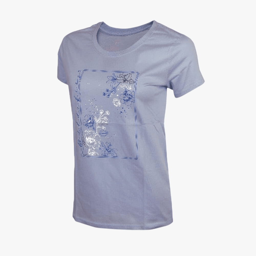 Wildebees Womens Floral Dreams Tee Tiffany Blue | Wildebees