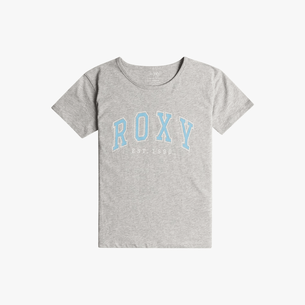 Roxy Girls Day And Night B Short Sleeve Tee Heritage Heather | Roxy