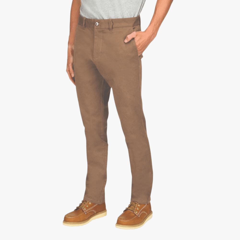 Caterpillar Mens Slim Stretch Chino Pants Kelp | Caterpillar