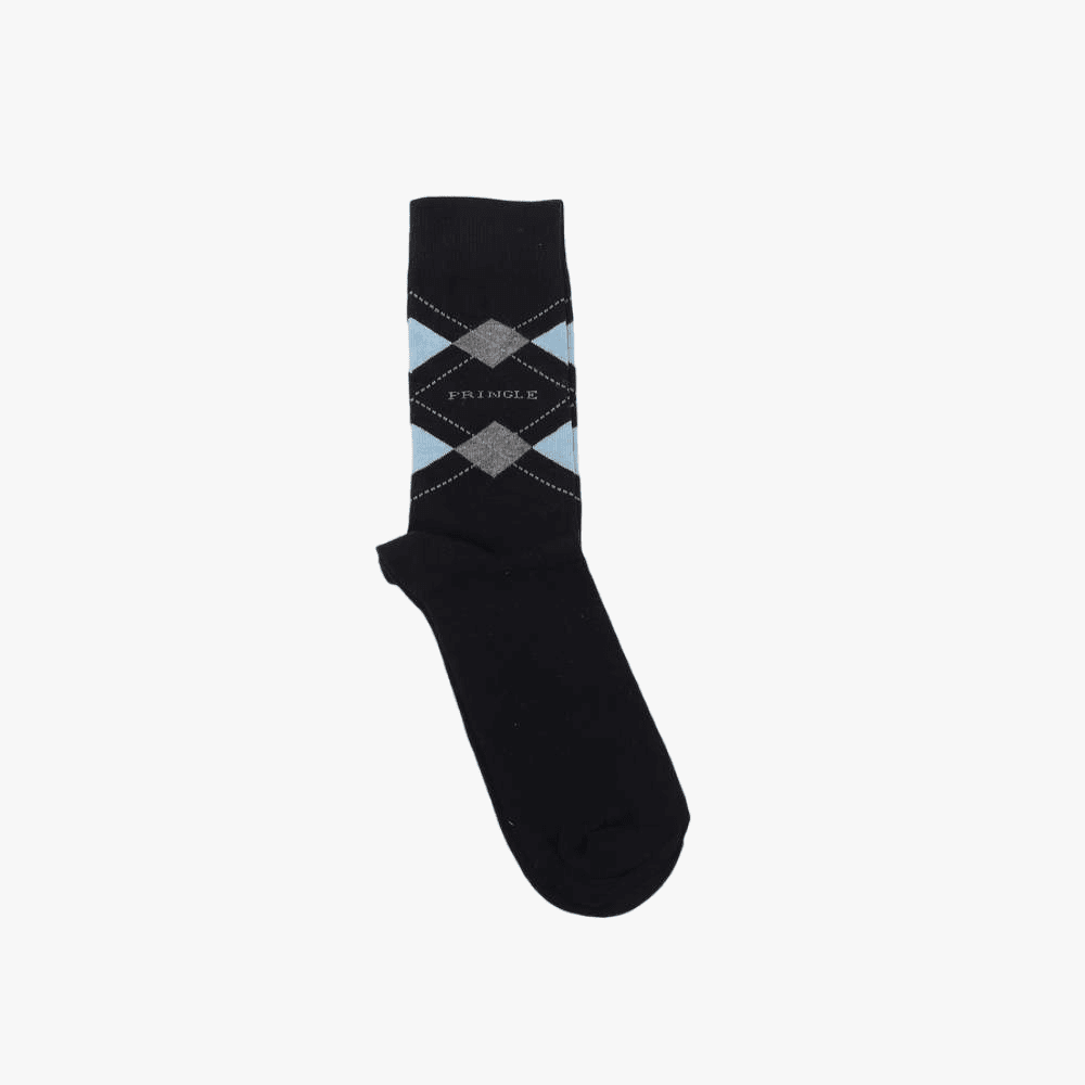 Pringle Mens Wyatt Socks Black | Pringle