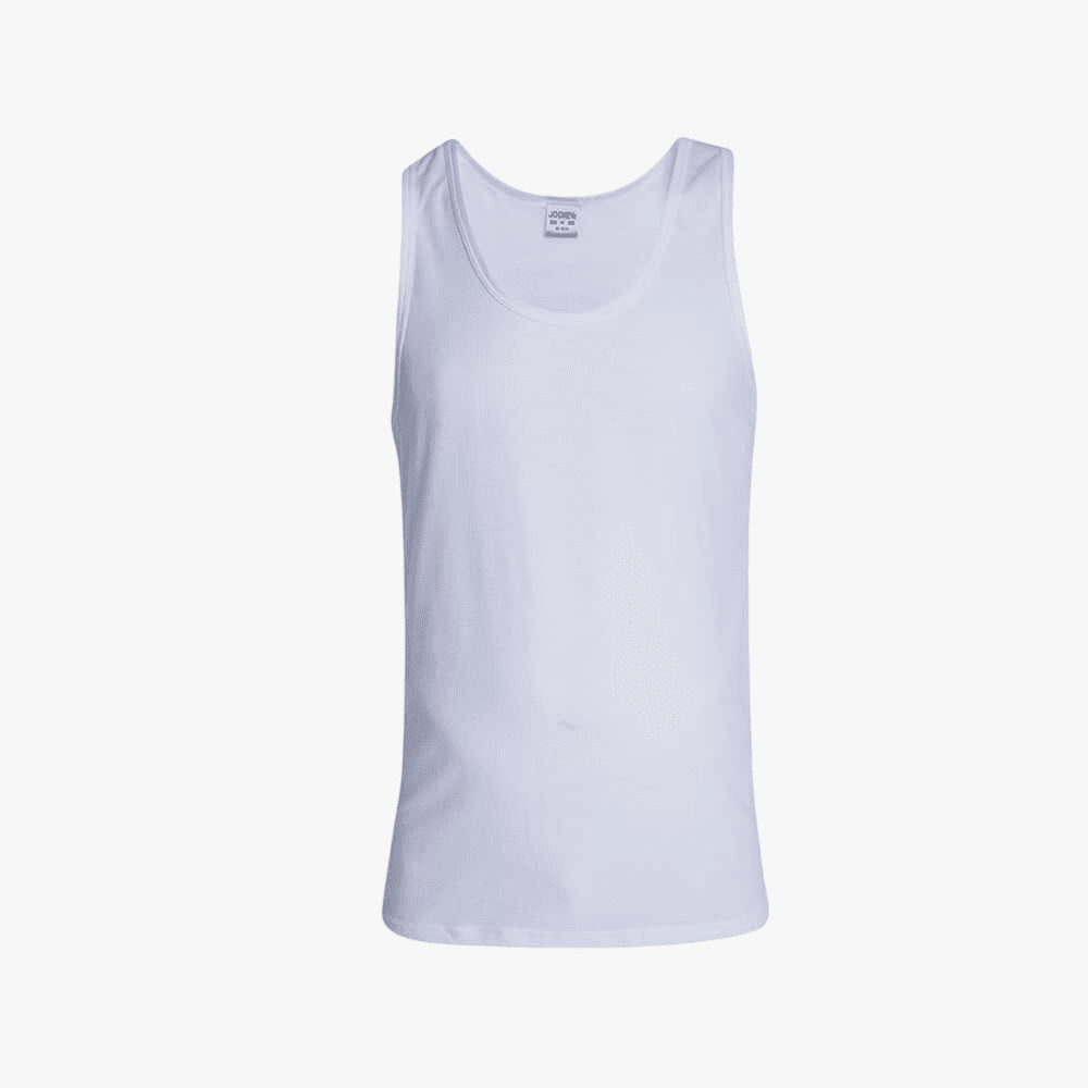 Jockey Mens Vest 1 Pack Eyelet Big Man | Jockey