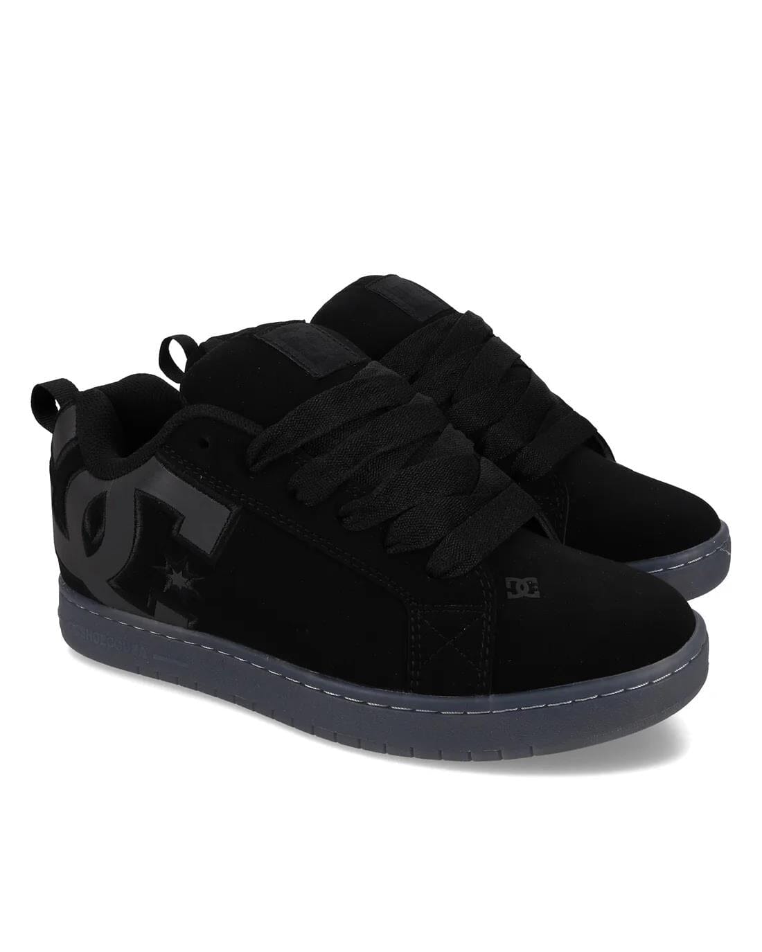 Dc Mens Court Graffik Se Sneaker Black Grey Black Ref | DC