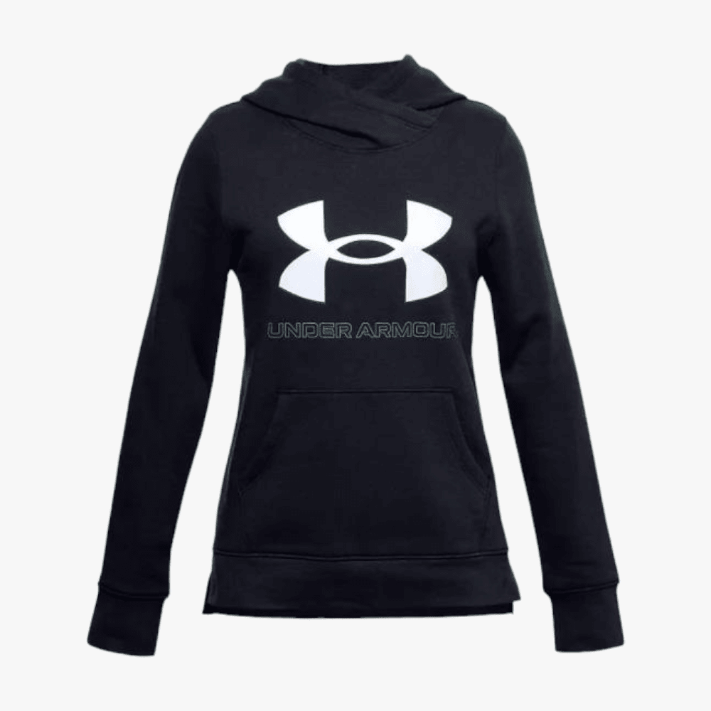 Under Armour Youth Rival Fleece Hoody 001 Black Under Armour