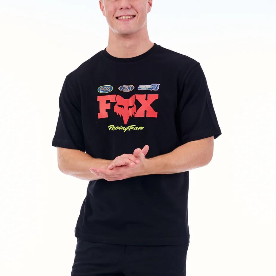 Fox Mens Racing Tee Black | Fox