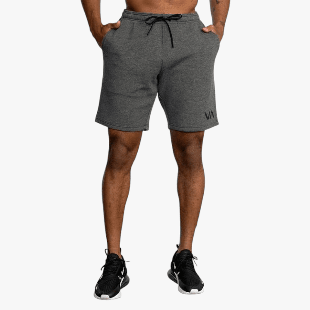 Rvca Mens Sport Short Iv Smokey Grey Heather | Rvca