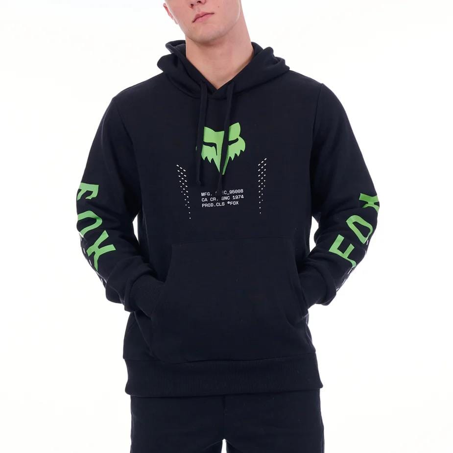 Fox Mens Shield Hoodie Black | Fox