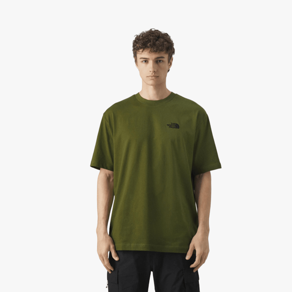 The North Face Mens Simple Dome Short Sleeve Tee Fawn Grey The North Face