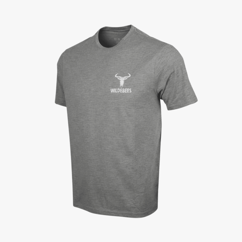 Wildebees Static Tee Grey | Wildebees