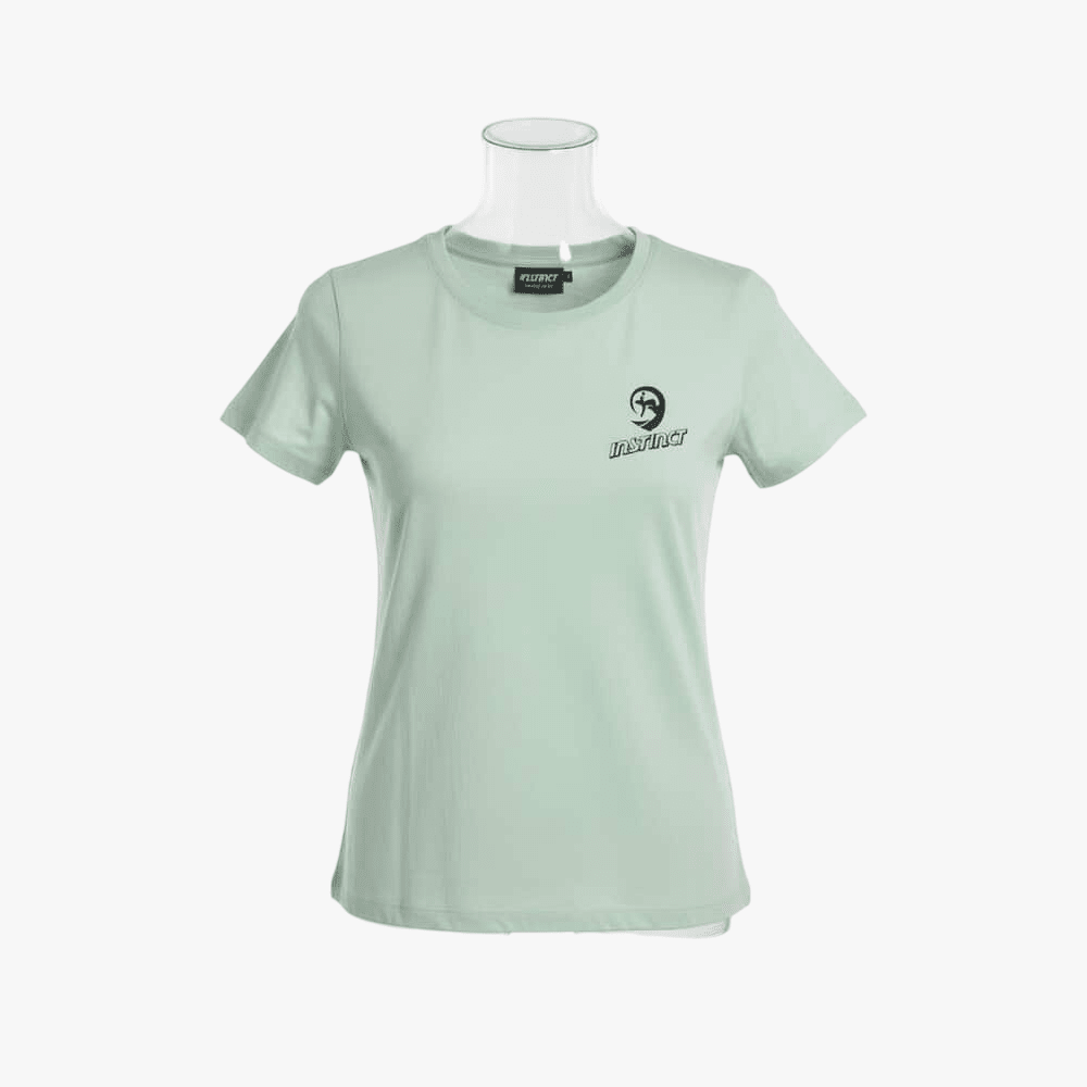 Instinct Womens Logo Short Sleeve Tee Sage | Instinct