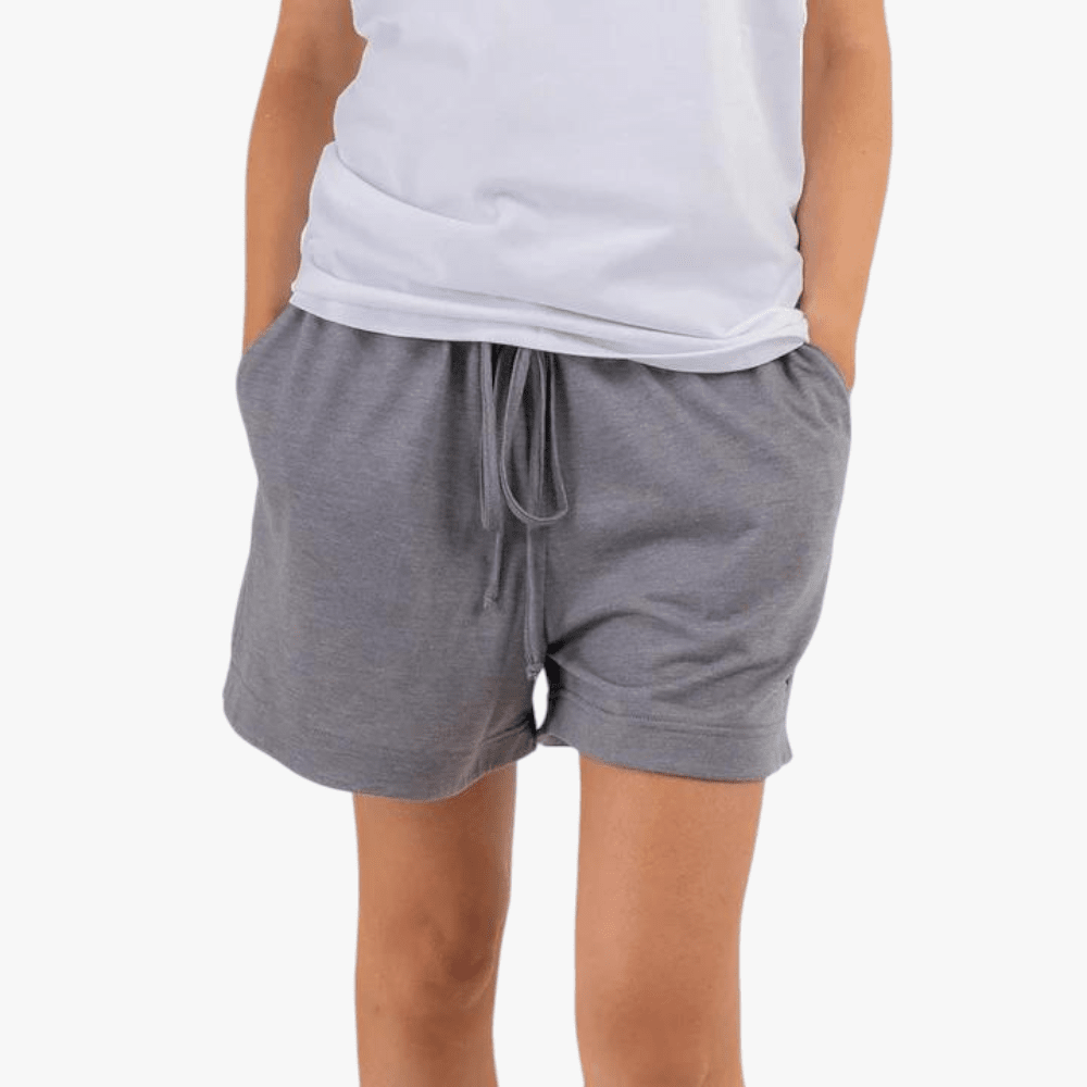 Fox Womens Starter Shorts Dark Grey Melange Fox