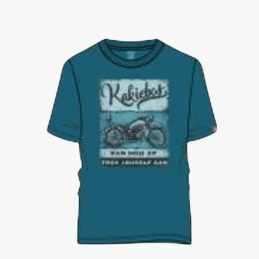 Kakiebos Mens Short Sleeve Tee Cosair Blue | Kakiebos