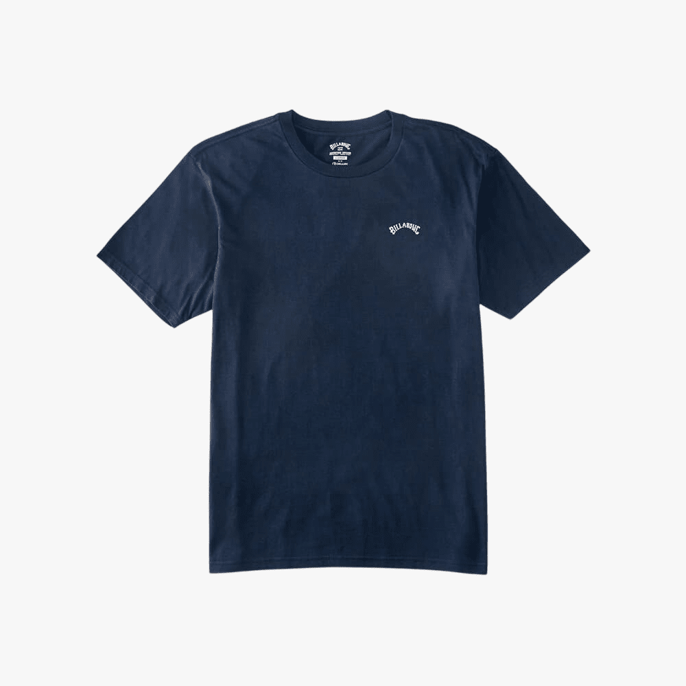 Billabong Mens All Day Wave Emb Short Sleeve Tee Captains Blue Heather | Billabong