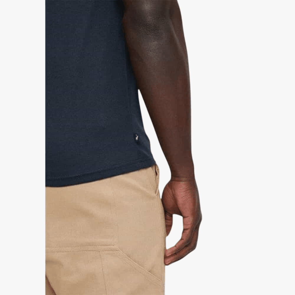 Polo Mens Logo Block Printed Short Sleeve Tee Navy | Polo