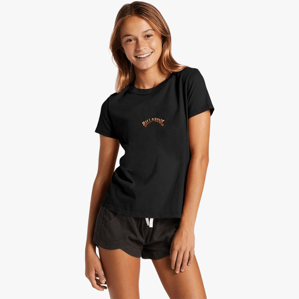 Bilabong Girls Pro Short Sleeve Tee Charcoal | Billabong