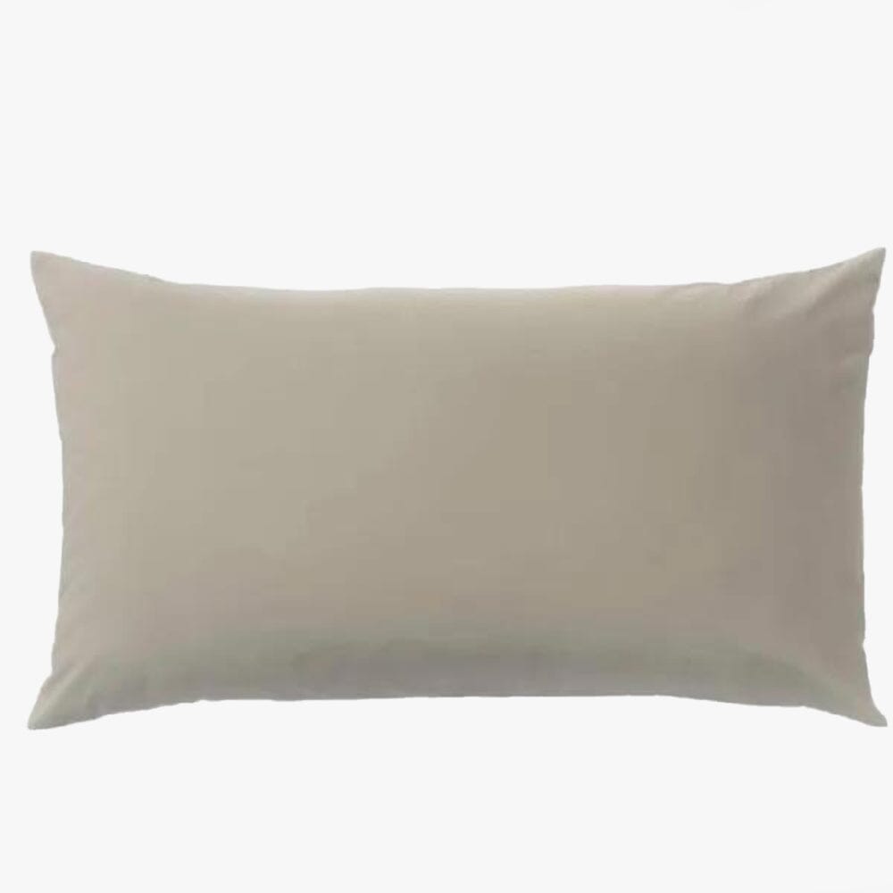 Cotton Co 4Oo Thread Standard 45X70 Pillow Case 2 Pack Cream Cotton Co
