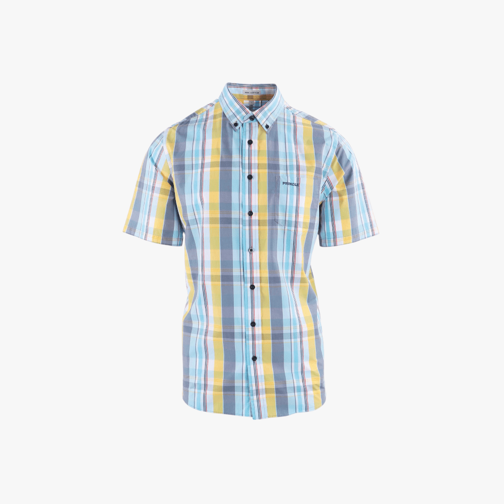 Pringle Mens Andris Short Sleeve Shirt Multi | Pringle