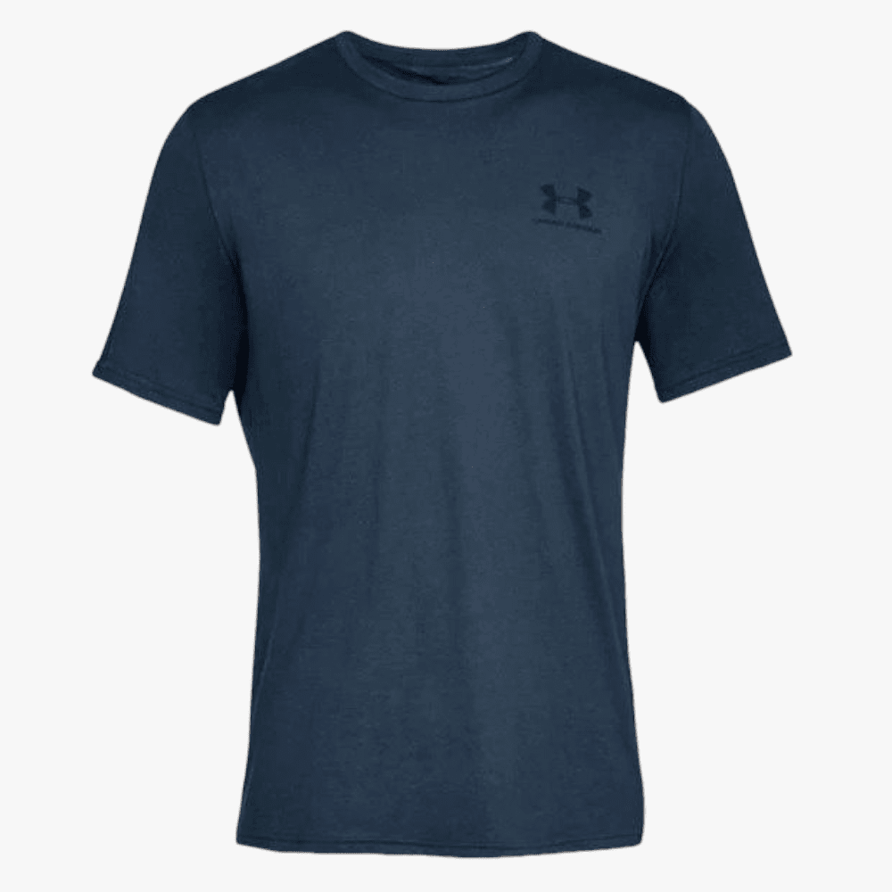 Under Armour Mens Sportstyle Left Chest Logo Short Sleeve Tee Academy Under Armour