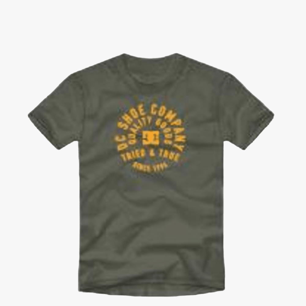 Dc Mens Tried & True Short Sleeve Tee Olive | DC