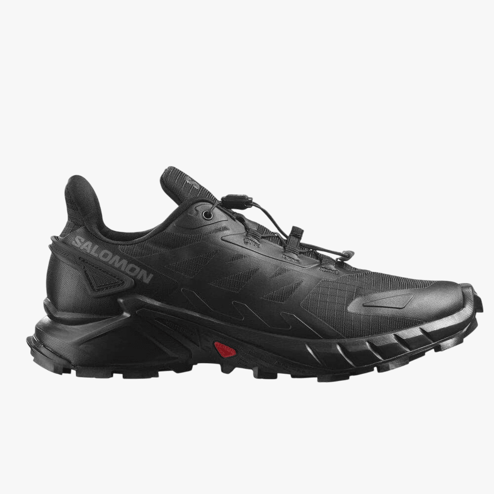 Salomon Womens Supercross 4 Trail Shoe Black Black Black | Salomon
