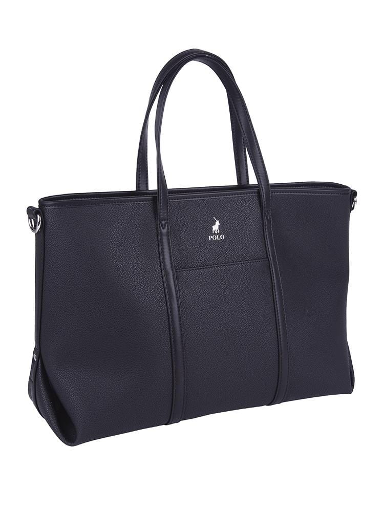 Polo Lyon Womens Multi Tote Black | Polo