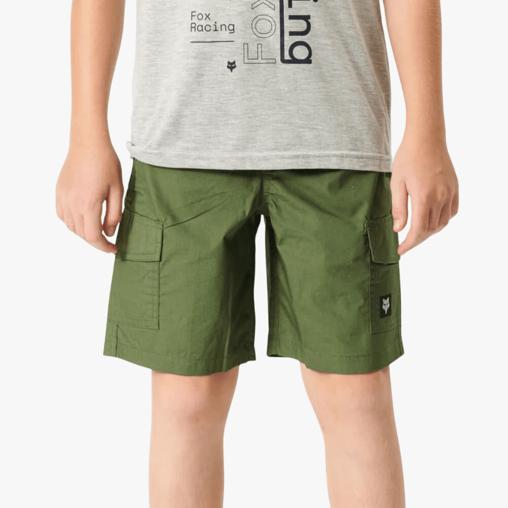 Fox Boys Mini Slambozo Shorts Hunter Green | Fox