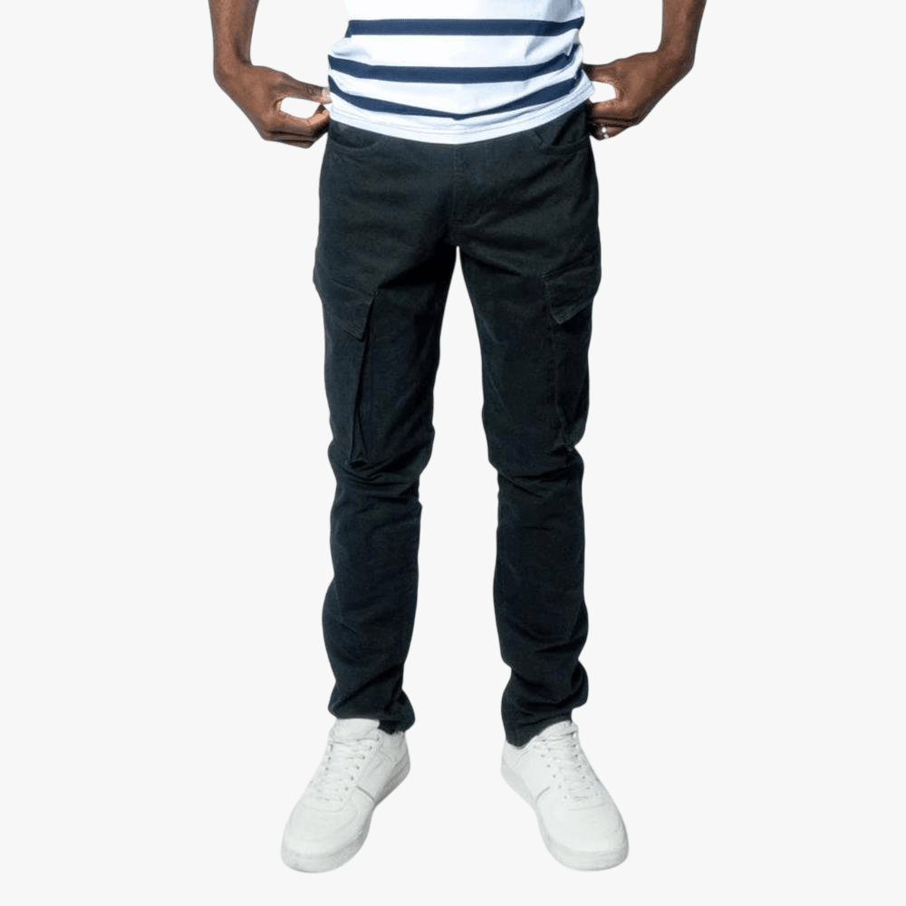 Soviet Mens Lotto Cargo Pants Black | Soviet