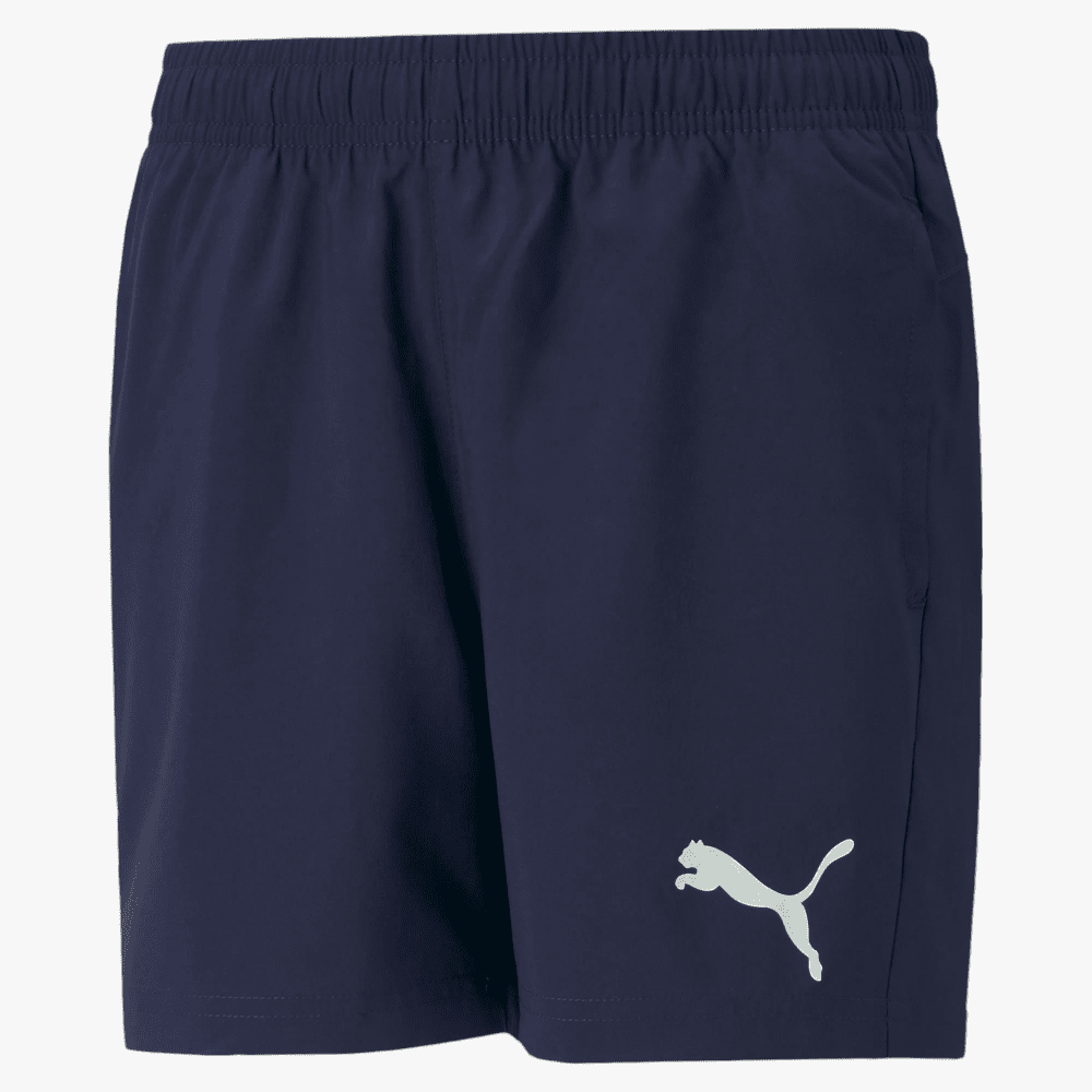 Puma Boys Active Woven Shorts Peacoat Puma
