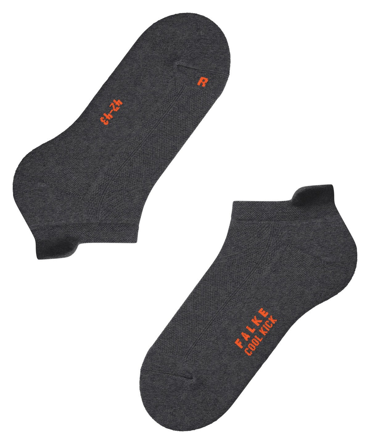 Falke Cool Kick Trainer Sock Charcoal