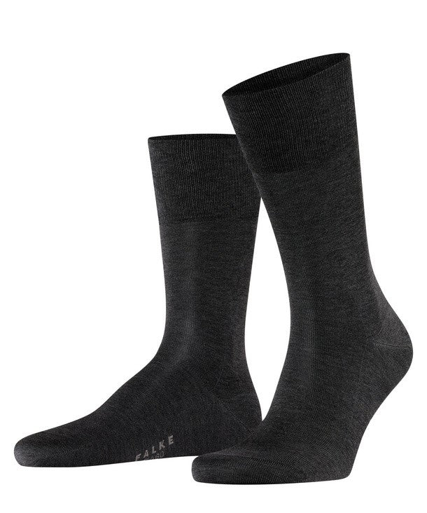 Falke Mens Tiago Sock Anthracite Mel
