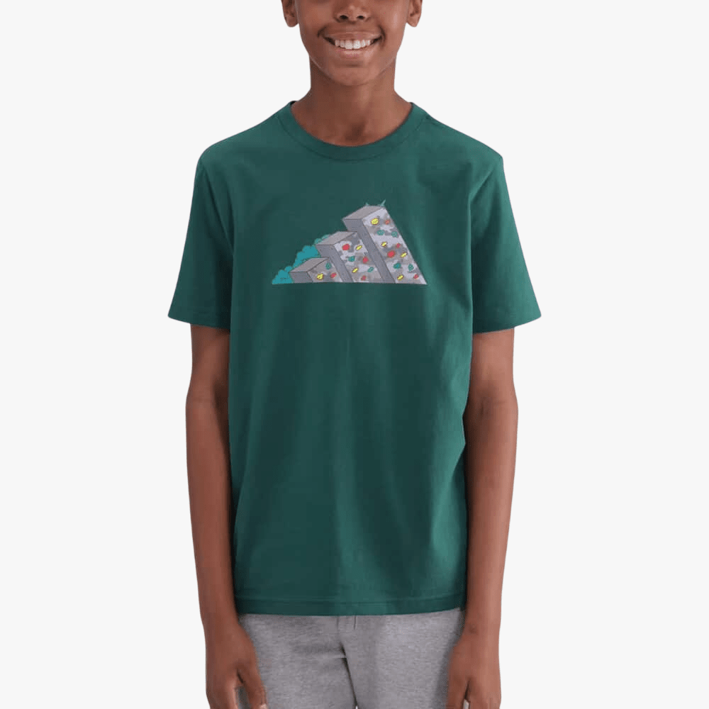 Adidas Kids Camo 2 Short Sleeve Tee Green | Adidas