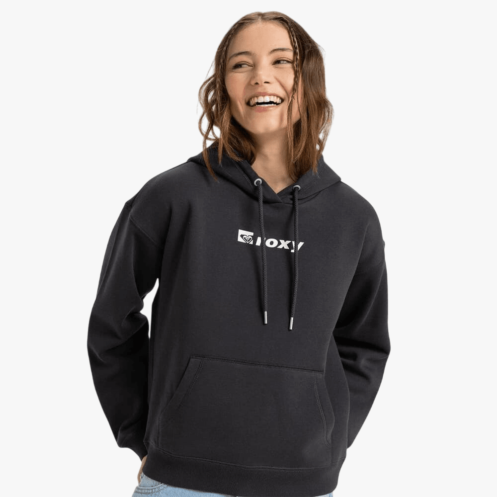 Roxy Womens Perfect Place Hoodie Black | Roxy