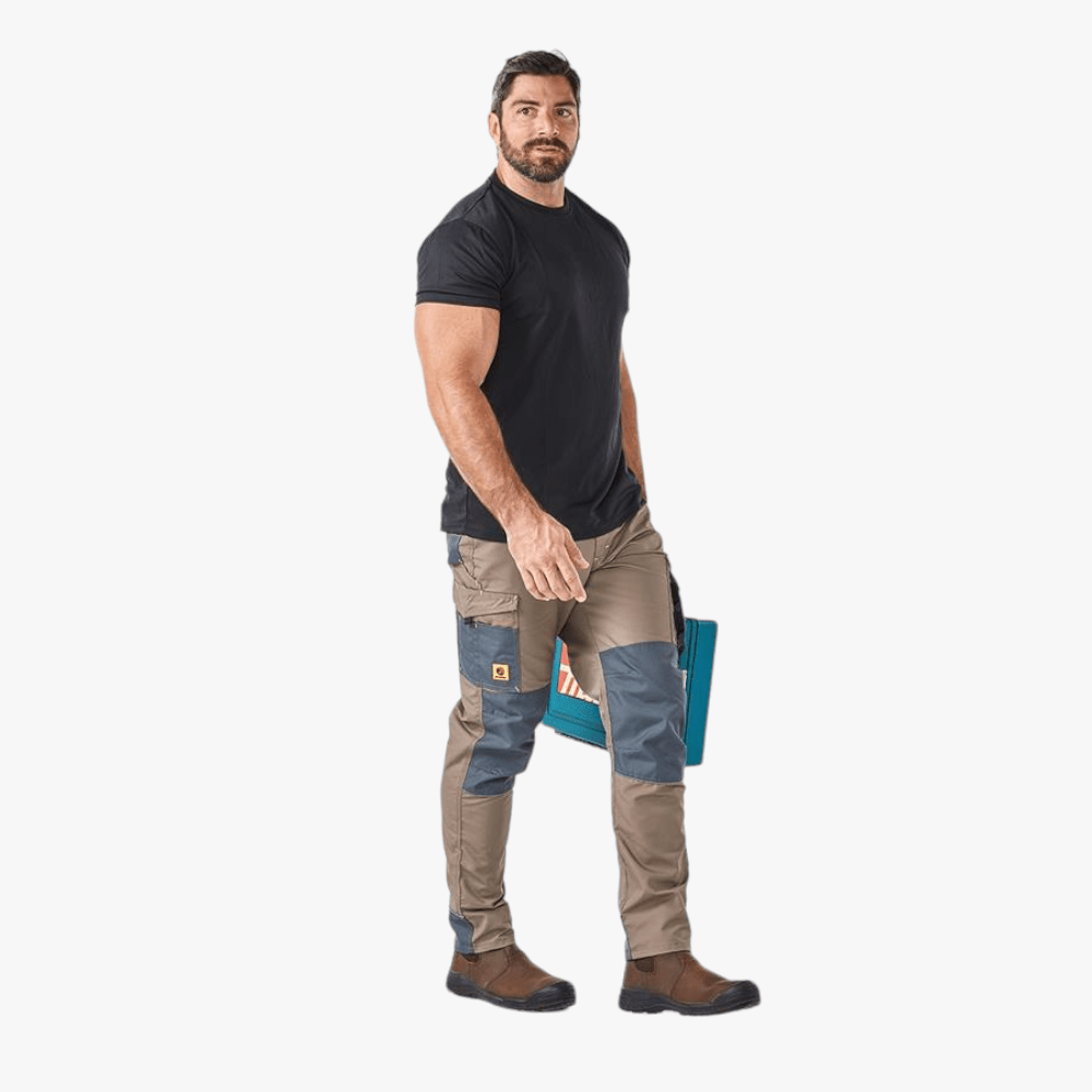 Dromex Mens Utility Cargo Pants Sands >1455-1 | Dromex
